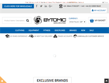 Tablet Screenshot of bytomic.com